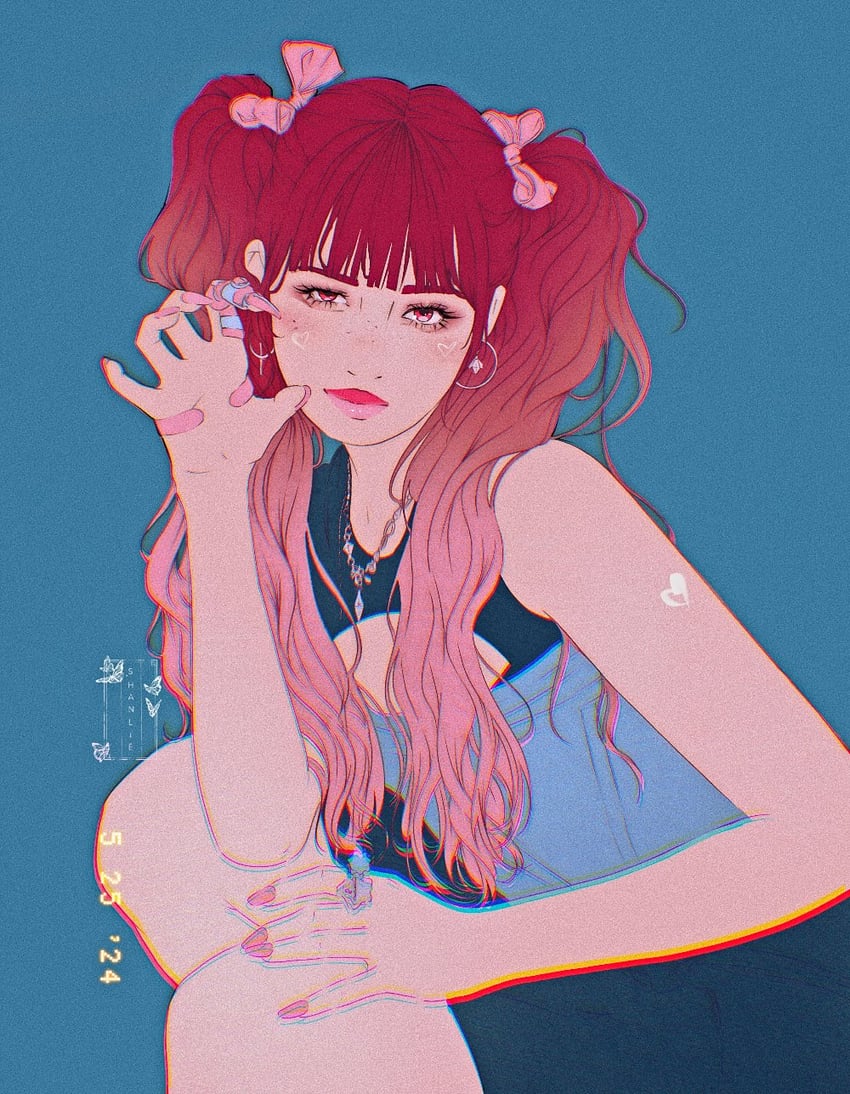 rei (real life and 1 more) drawn by shanlieart