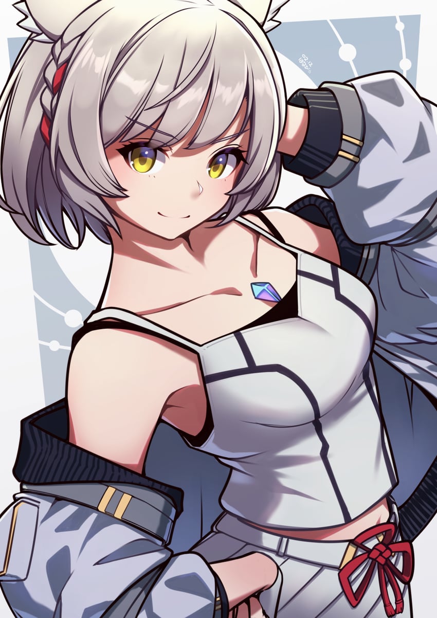 mio (xenoblade chronicles and 1 more) drawn by umenodo