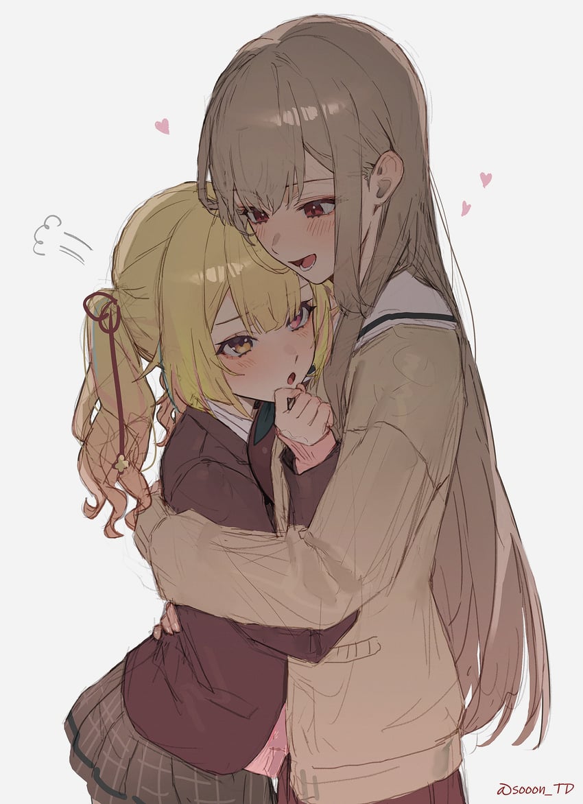 hoshikawa sara and furen e lustario (nijisanji) drawn by sooon