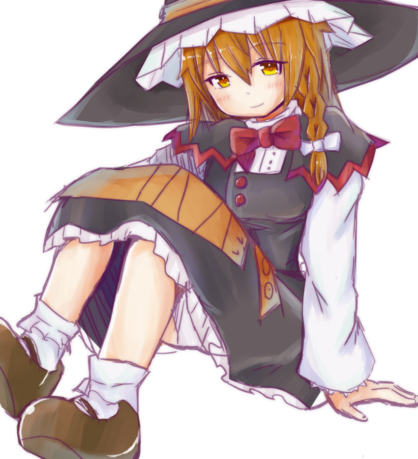 kirisame marisa and azusa (touhou and 1 more) drawn by nnns