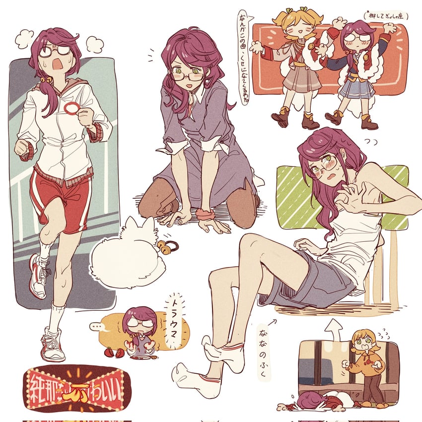 daiba nana and hoshimi junna (shoujo kageki revue starlight) drawn by jiaochunhaochi