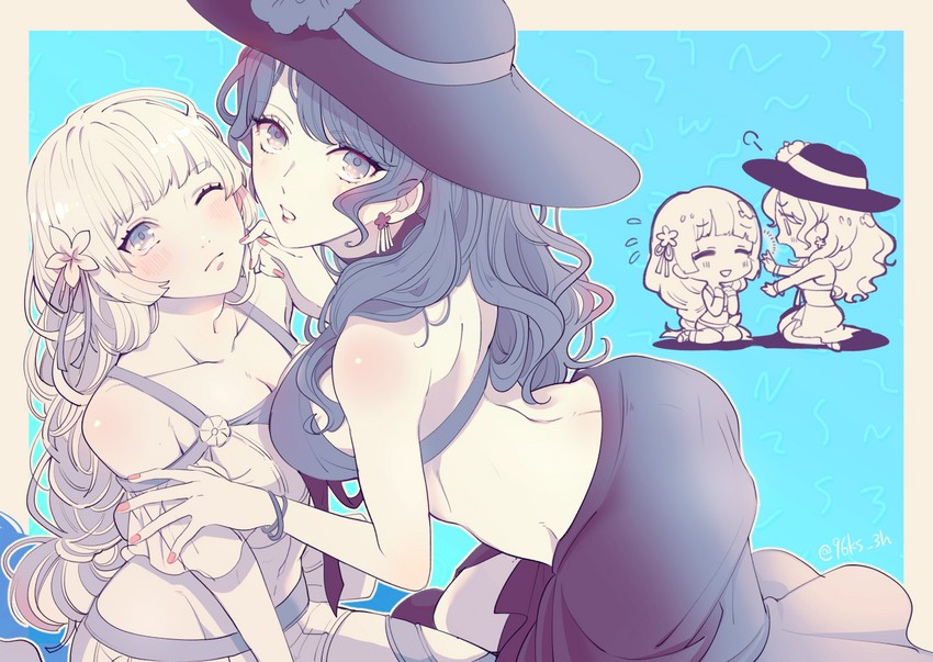 dorothea arnault and ingrid brandl galatea (fire emblem and 2 more) drawn by kasu_(96ks_3h)