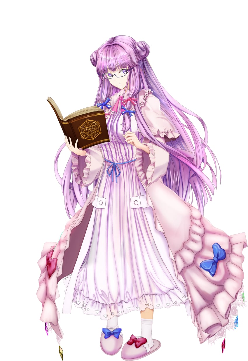 patchouli knowledge (touhou) drawn by tk31