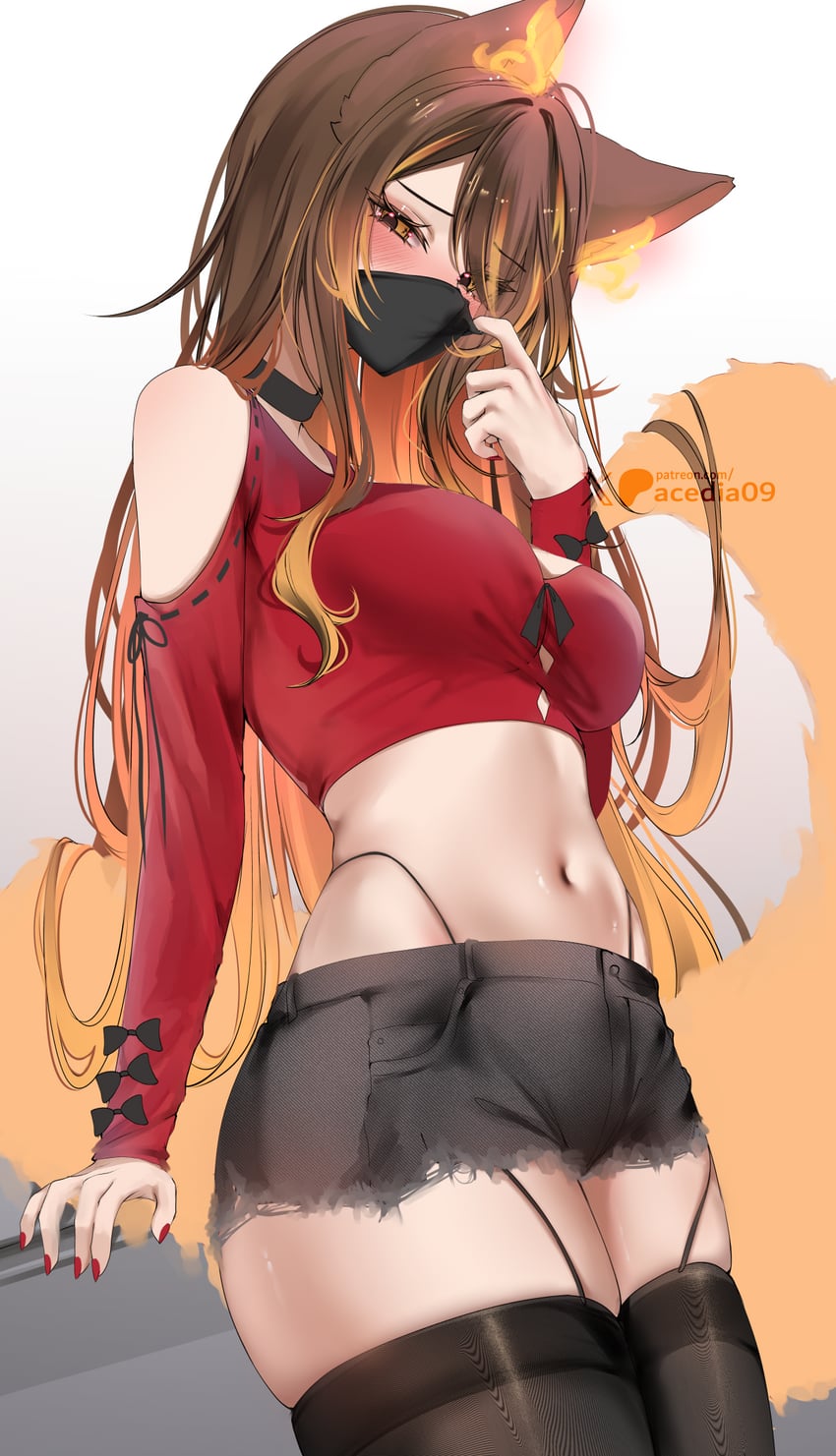sinder (indie virtual youtuber) drawn by acedia