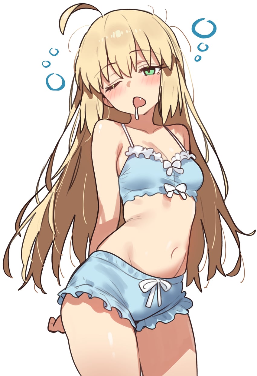 artoria pendragon and artoria caster (fate and 1 more) drawn by ebora
