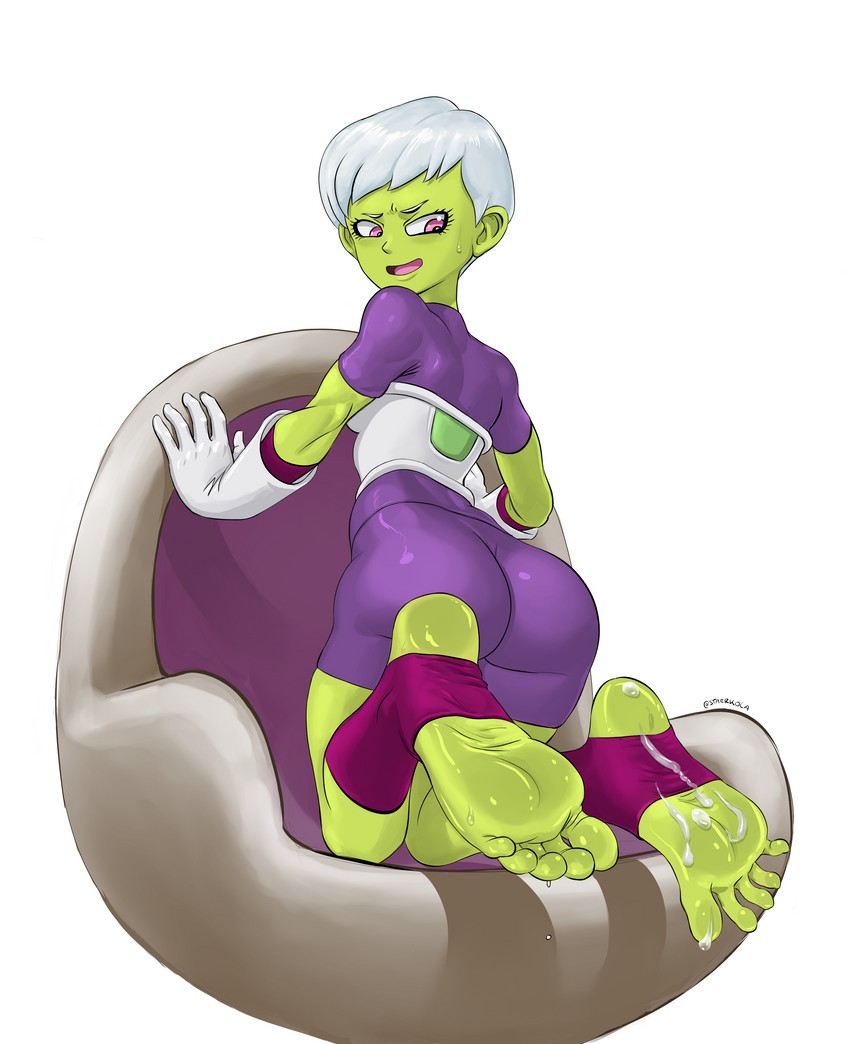 cheelai (dragon ball and 2 more) drawn by staerk