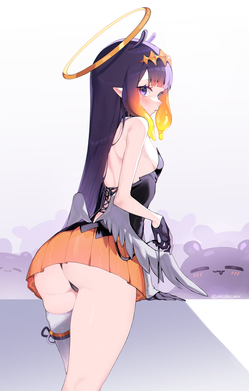 ninomae ina'nis and takodachi (hololive and 1 more) drawn by savi_(byakushimc)