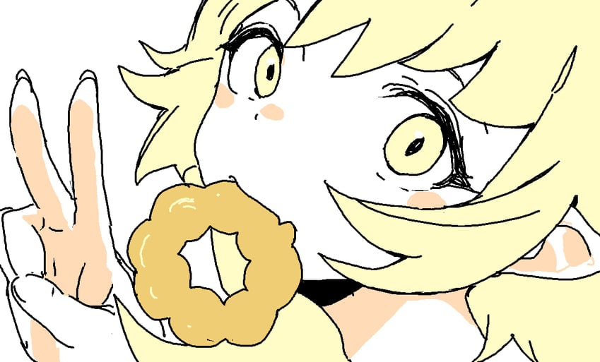 oshino shinobu (monogatari and 1 more) drawn by ddari