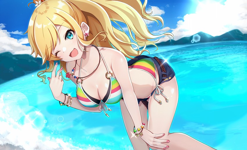 ohtsuki yui (idolmaster and 1 more) drawn by obybuss