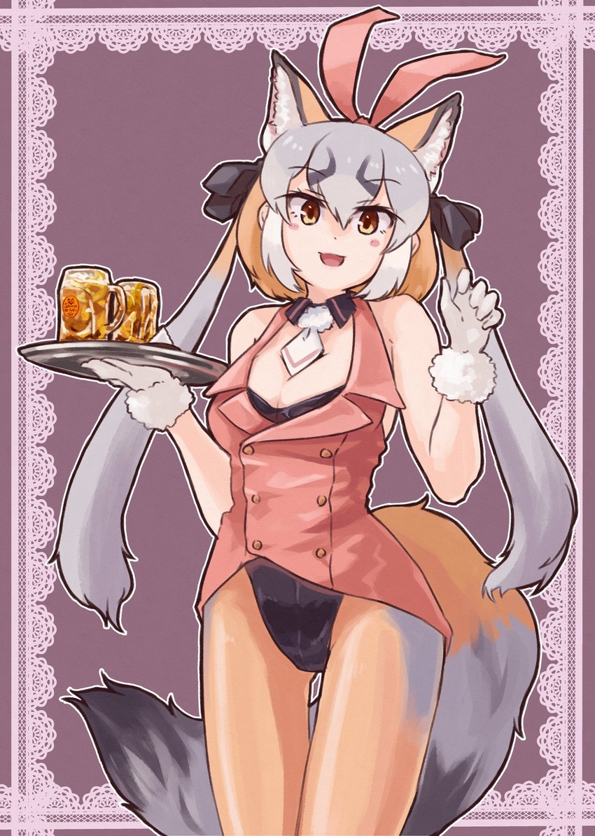 island fox (kemono friends and 1 more) drawn by toriny