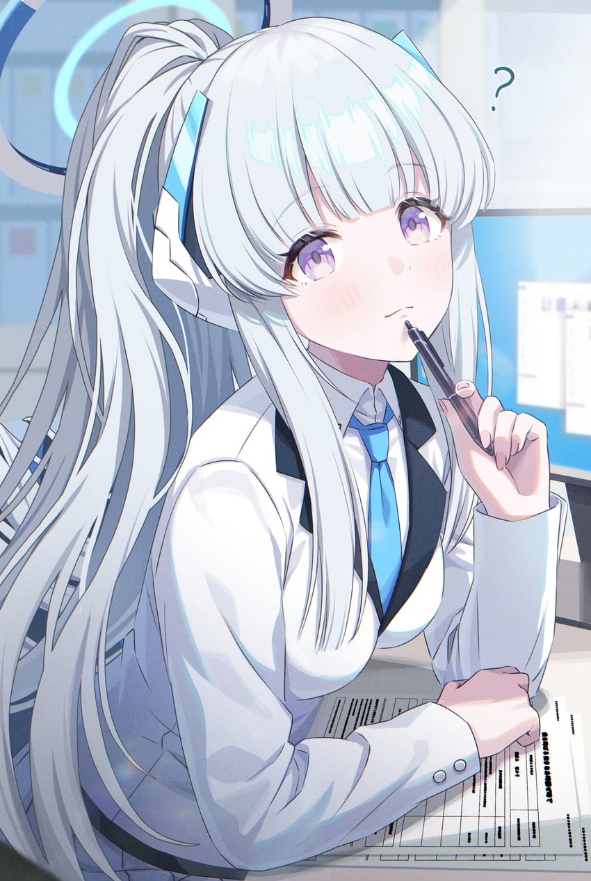 noa (blue archive and 2 more) drawn by momomoi_momoi