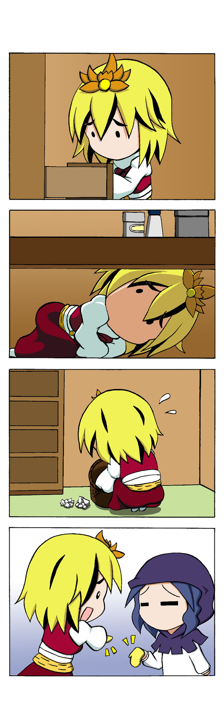 toramaru shou and kumoi ichirin (touhou) drawn by rakugaki-biyori