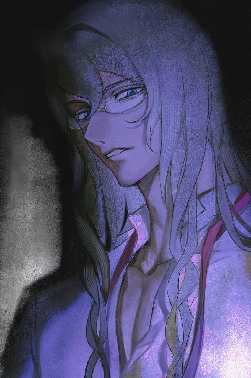 kristoph gavin (ace attorney and 1 more) drawn by sio2_(whynotkarma)