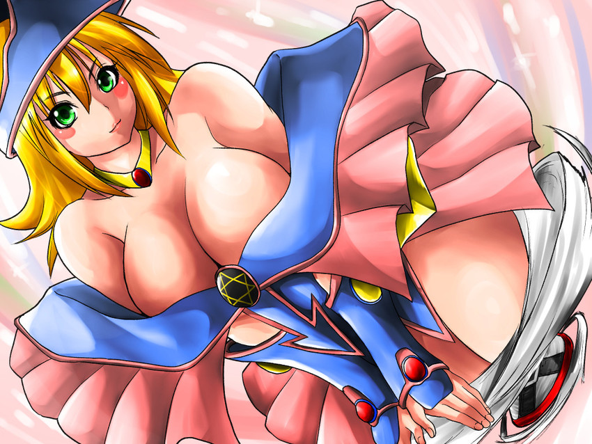 dark magician girl (yu-gi-oh!) drawn by isna_(footprintsofisna)
