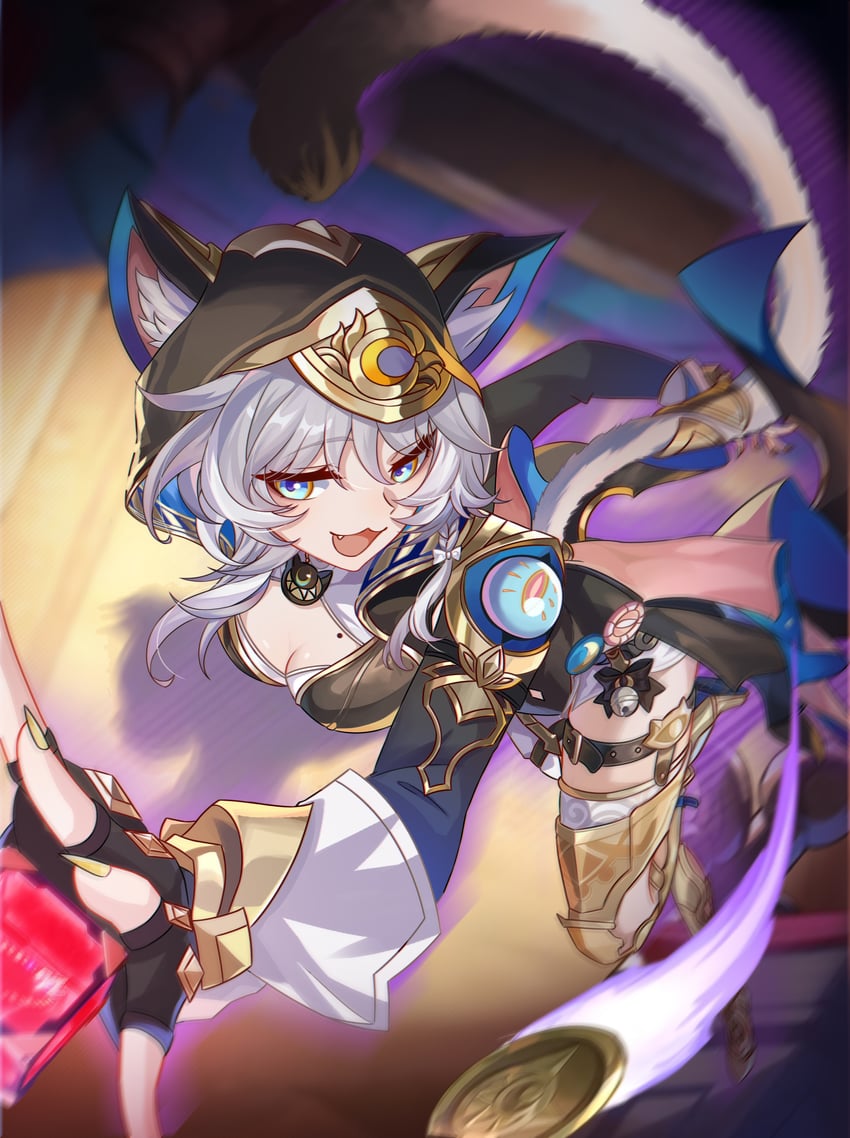 cipher (honkai and 1 more) drawn by m78_zaitaoaotezhanshi