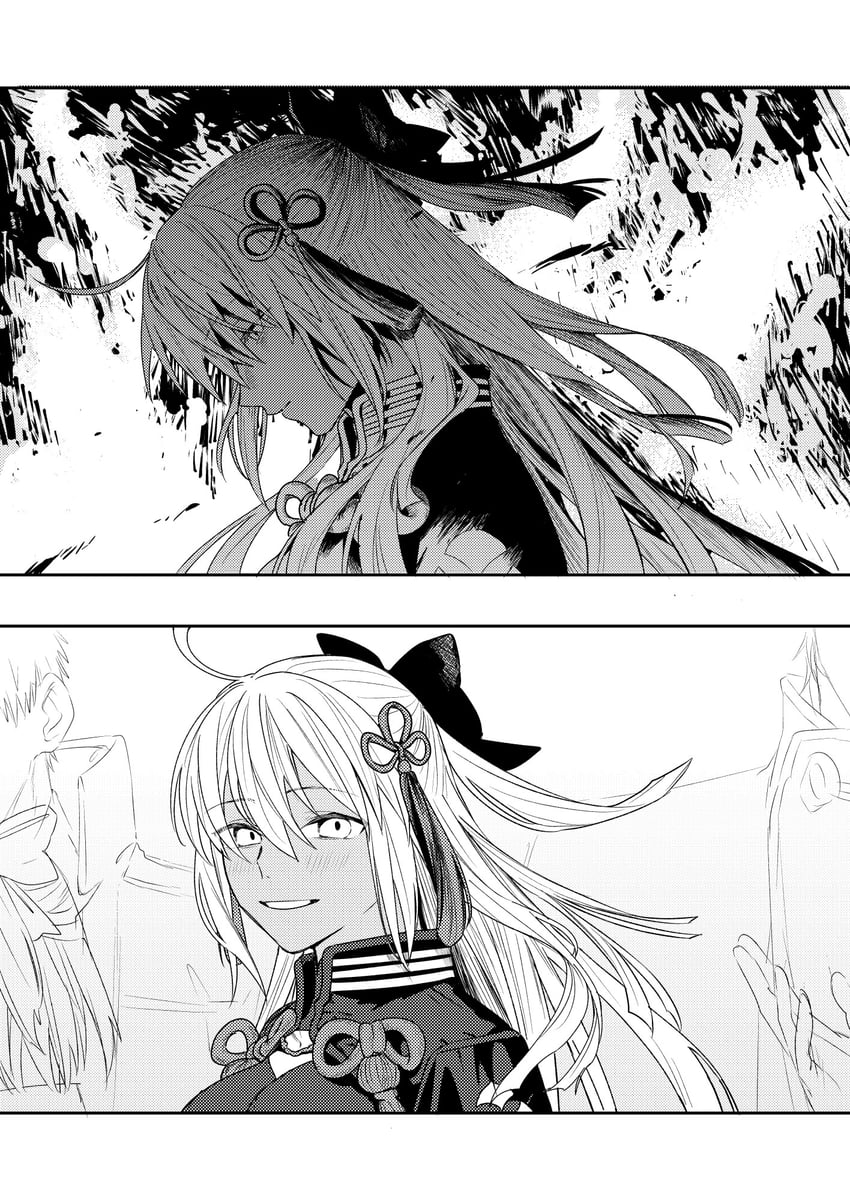 okita souji, okita souji alter, saitou hajime, and hijikata toshizou (fate and 2 more) drawn by noz_2to