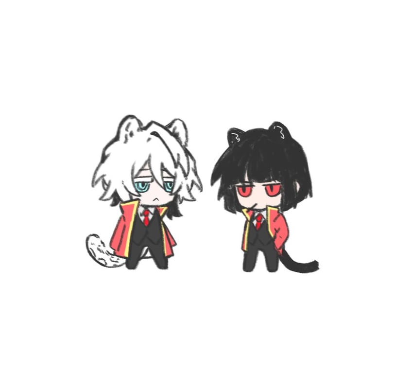 faust and ryoshu (project moon and 1 more) drawn by myj_chips