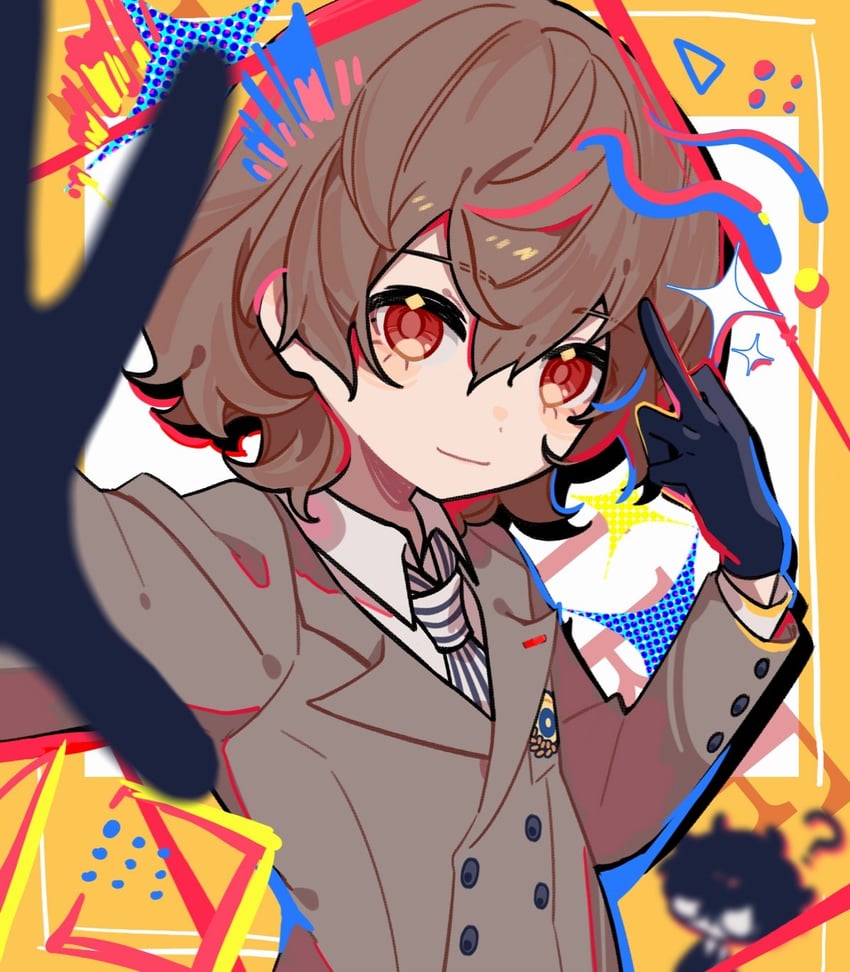 amamiya ren and akechi gorou (persona and 1 more) drawn by sadakata_misa