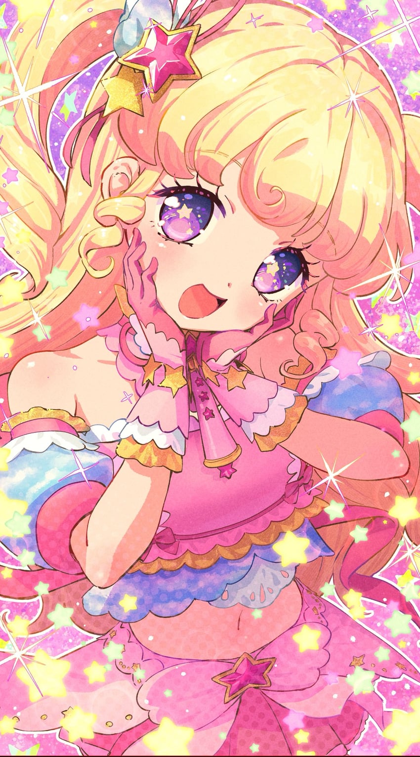yumekawa yui (pretty series and 2 more) drawn by wanowanoji67