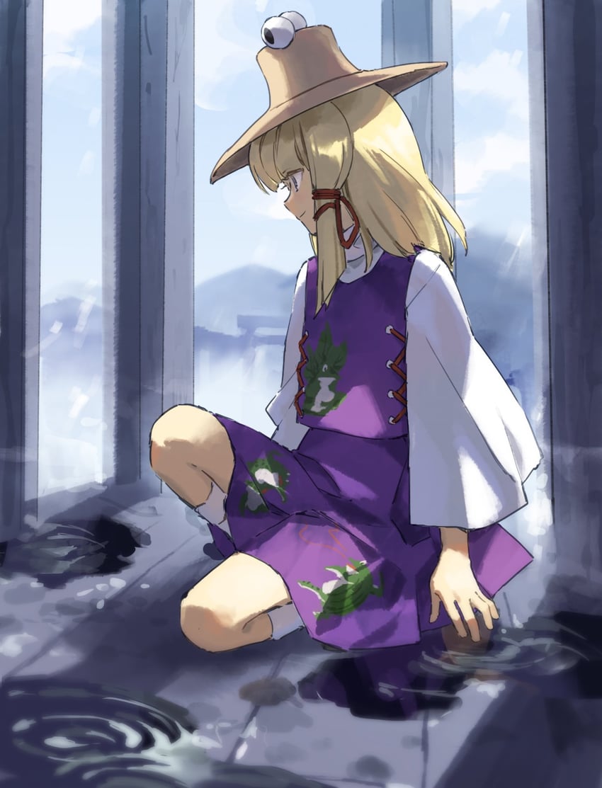 moriya suwako (touhou and 1 more) drawn by kaigen_1025