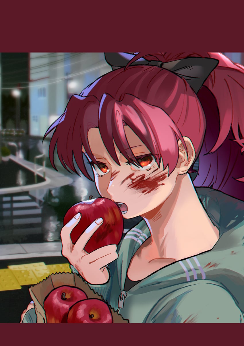 sakura kyoko (mahou shoujo madoka magica) drawn by yooki_(winter_cakes)