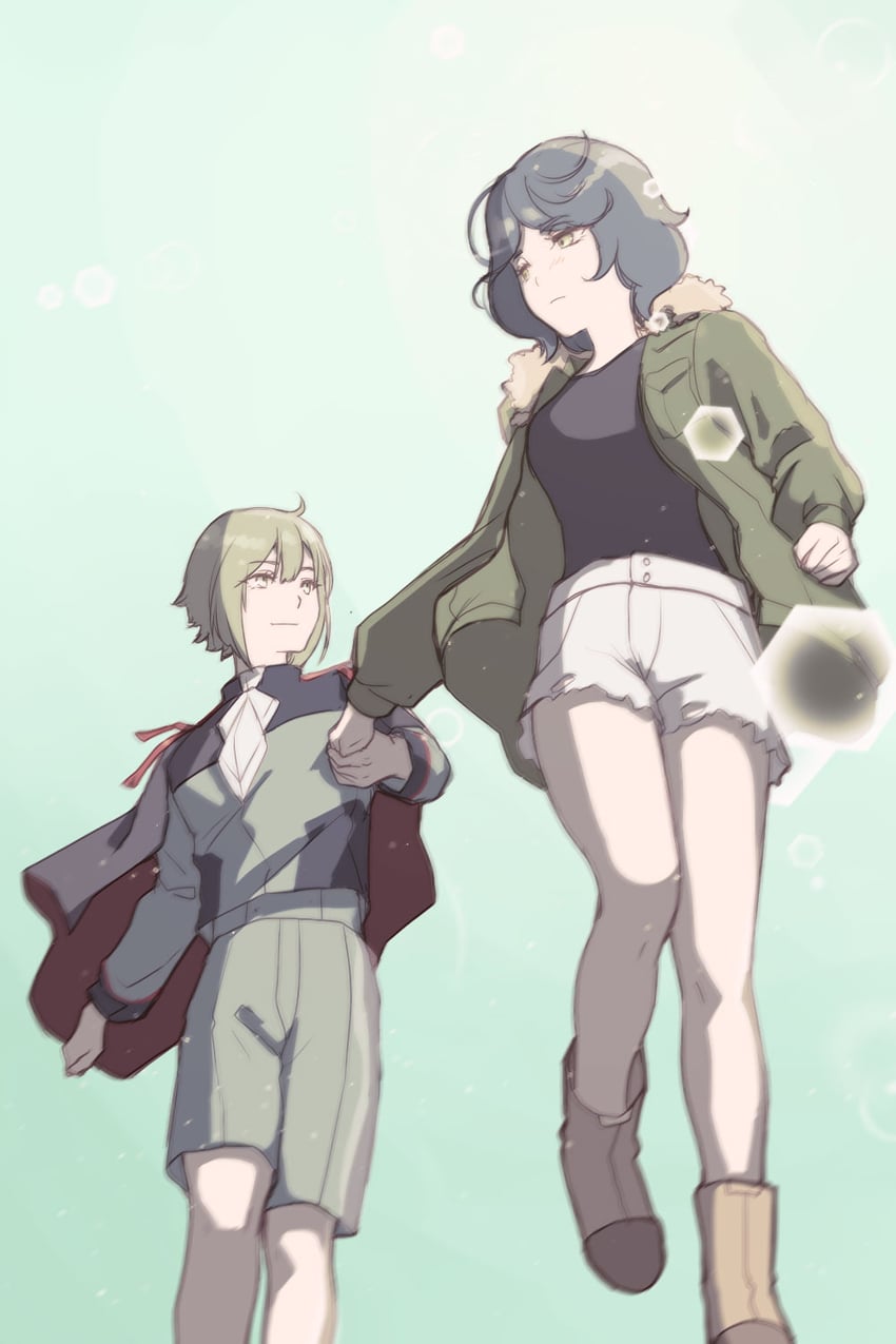 elan ceres and norea du noc (gundam and 1 more) drawn by ren_mizuha