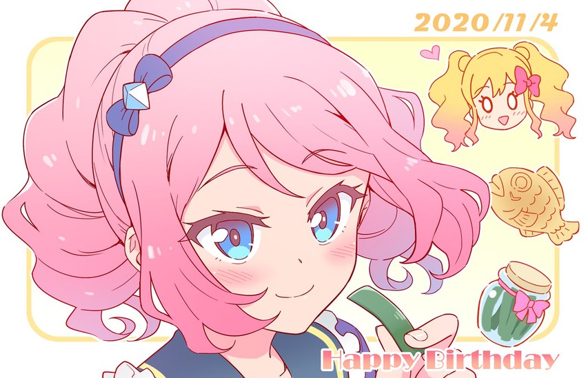 nijino yume and sakuraba rola (aikatsu! and 1 more) drawn by yoban
