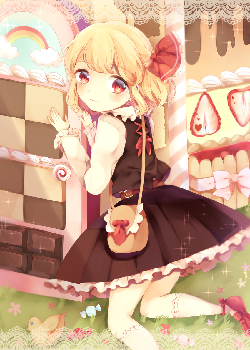 rumia (touhou) drawn by senju_(uroakono)