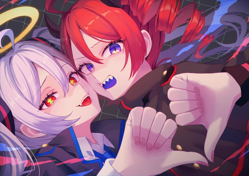 hatsune miku and kasane teto (vocaloid and 2 more) drawn by nagi-negitoro