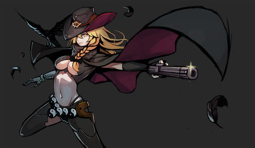 kirisame marisa and cassidy (touhou and 2 more) drawn by leidami