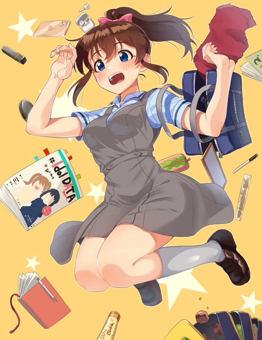 satake minako (idolmaster and 2 more) drawn by kamille_(vcx68)