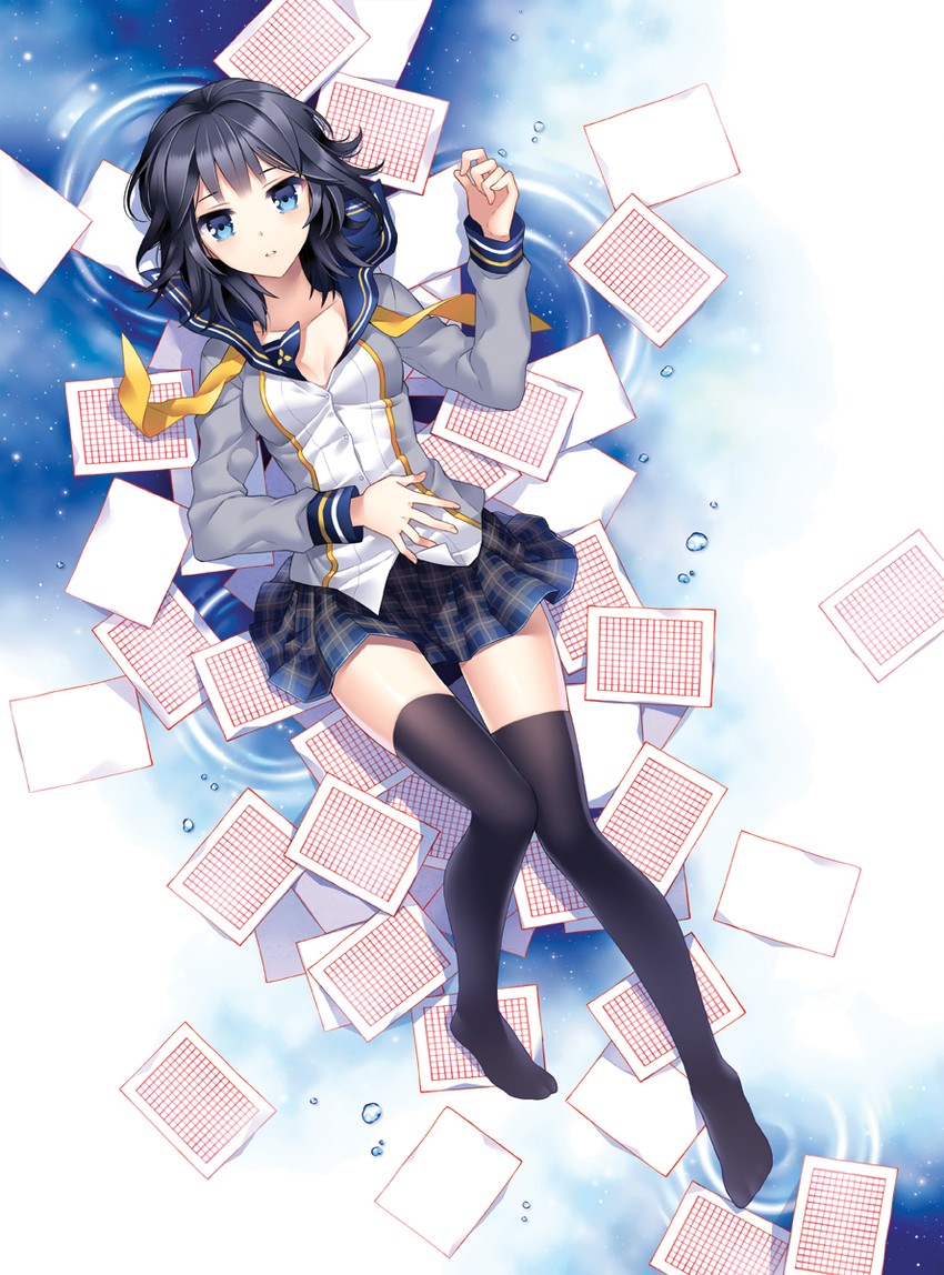 shinonome yuuko (shinonome yuuko wa tanpen shousetsu wo aishiteiru) drawn by nardack
