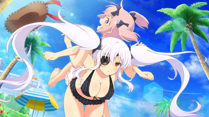 hibari and yagyu (senran kagura and 1 more) drawn by yaegashi_nan