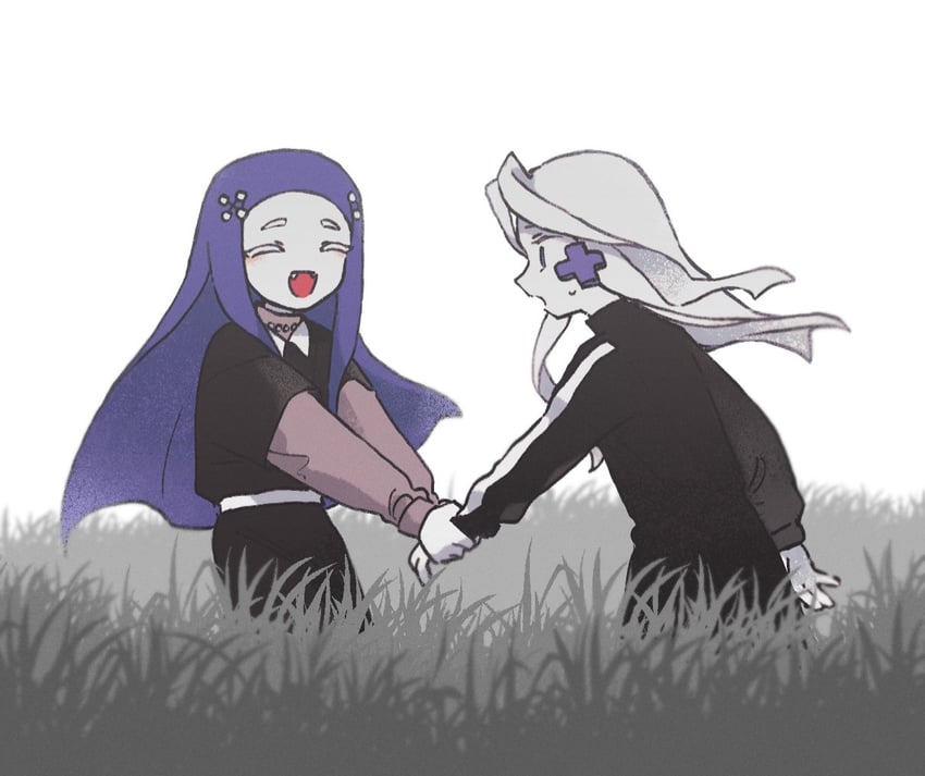 berta myo and rudolf sotis (sakana uo sakana) drawn by payage