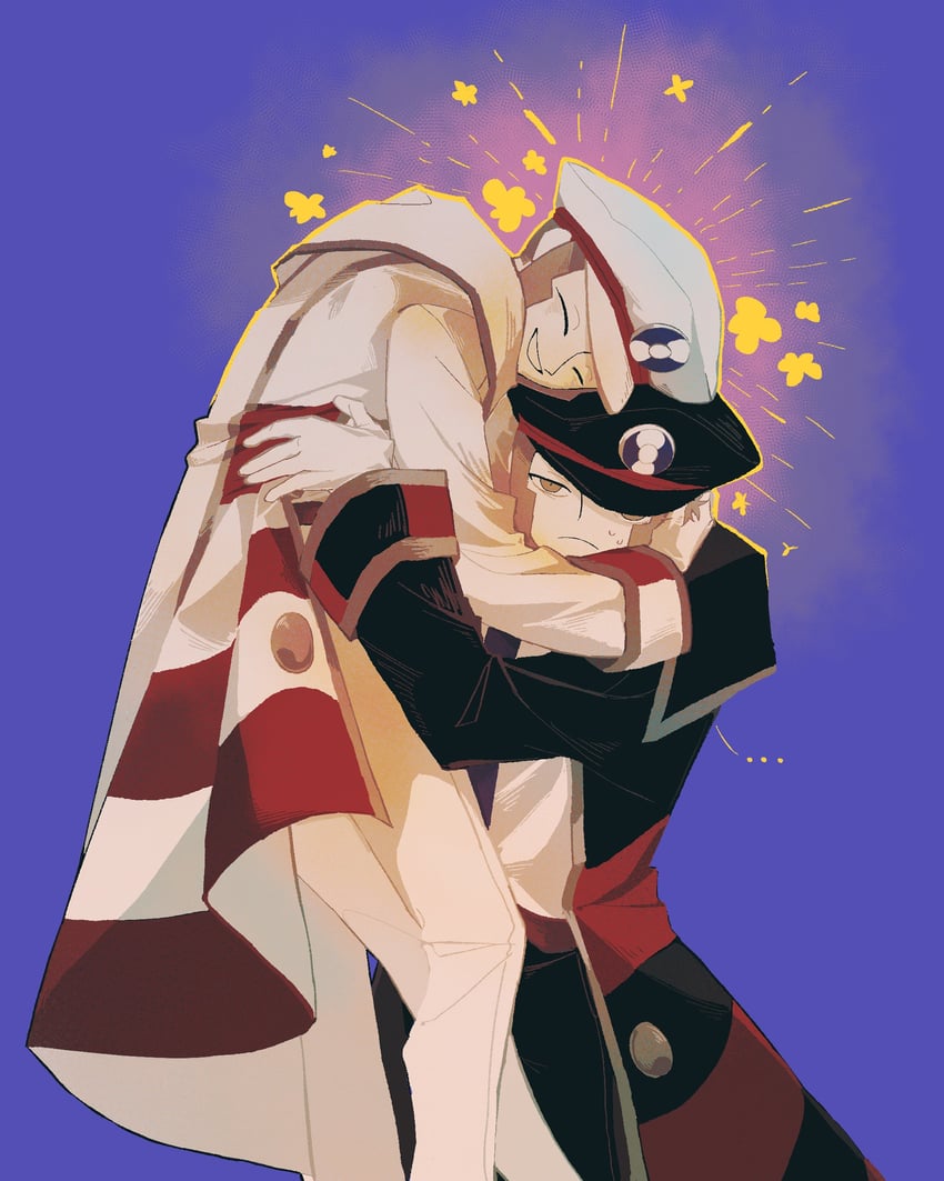 ingo and emmet (pokemon and 1 more) drawn by guestwot