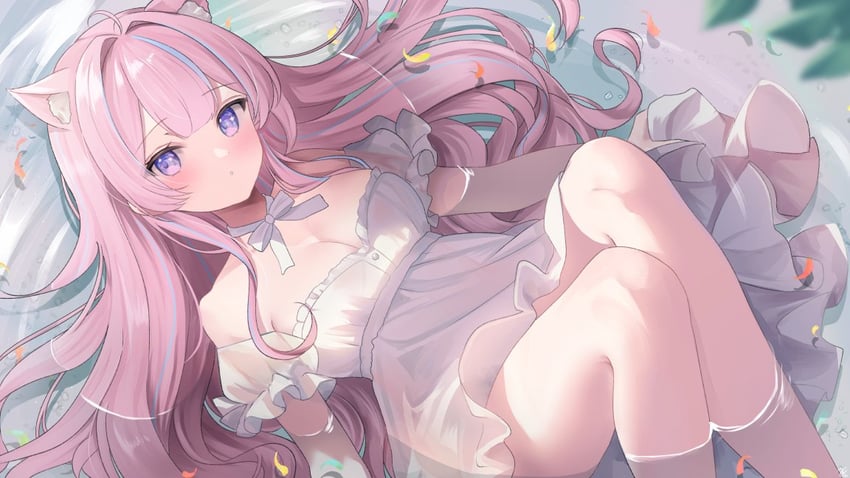 itigori ena (indie virtual youtuber) drawn by kurage_cc