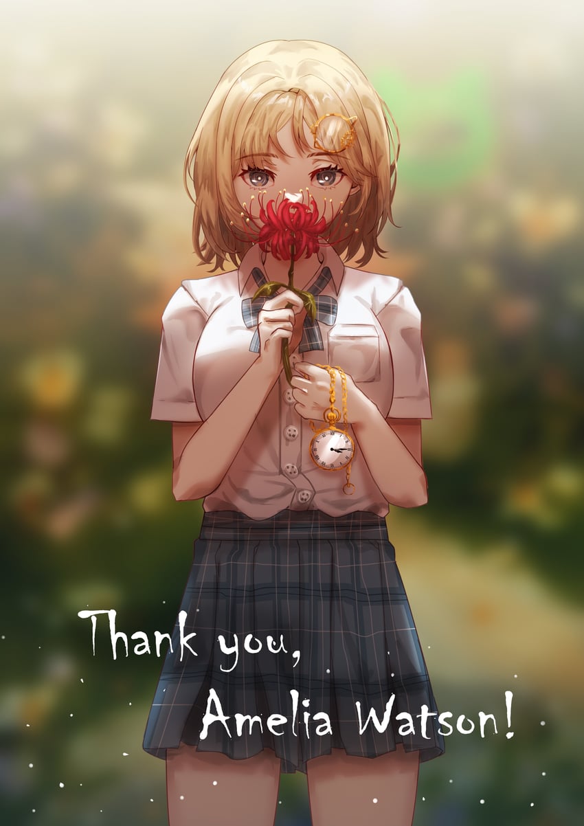 watson amelia (hololive and 1 more) drawn by hh_(hehexd06161704)