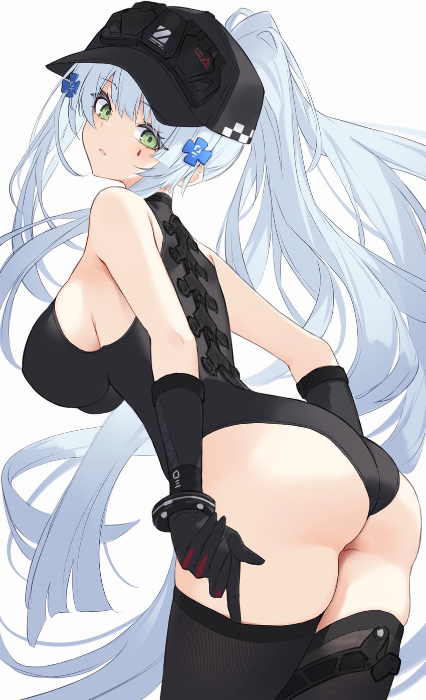 hk416 and klukai (girls' frontline and 1 more) drawn by diieru