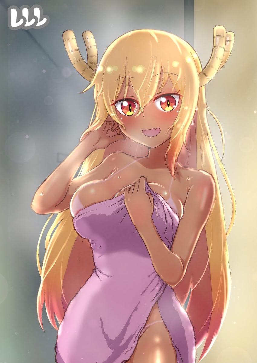 tohru (kobayashi-san chi no maidragon) drawn by reiwa_rerere