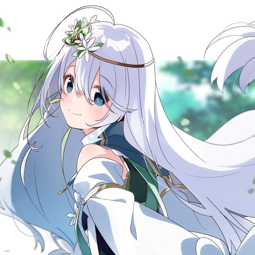 aoba chika (mahou shoujo madoka magica and 1 more) drawn by u35