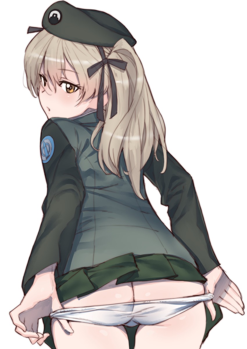 shimada arisu (girls und panzer) drawn by onsen_tamago_(hs_egg)