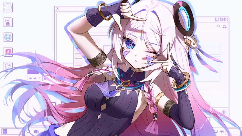 citlali (genshin impact and 2 more) drawn by masstyang
