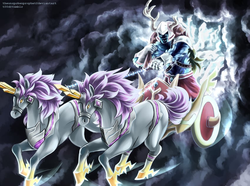chariot master, phos, and lux (kid icarus and 1 more) drawn by toodlingart