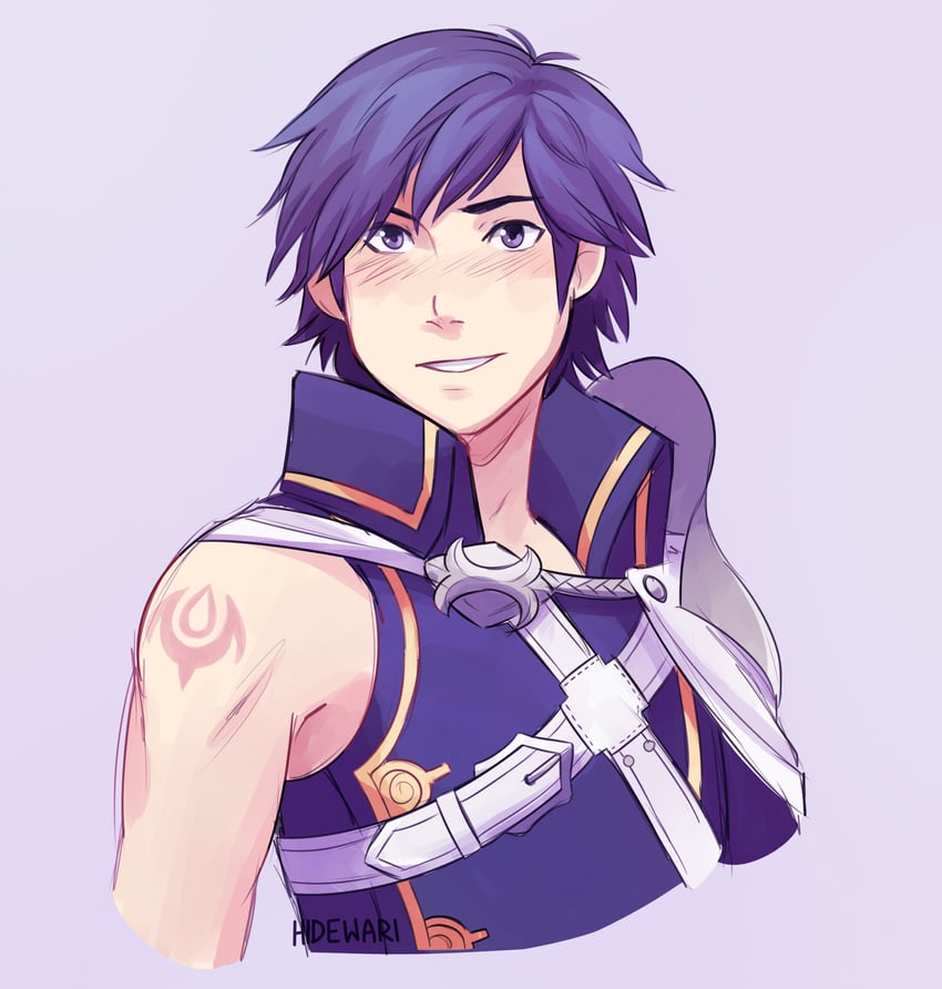 chrom (fire emblem and 1 more) drawn by hidewari