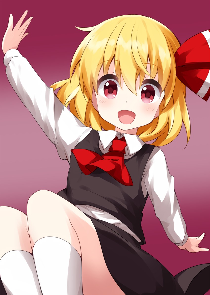 rumia (touhou) drawn by ruu_(tksymkw)