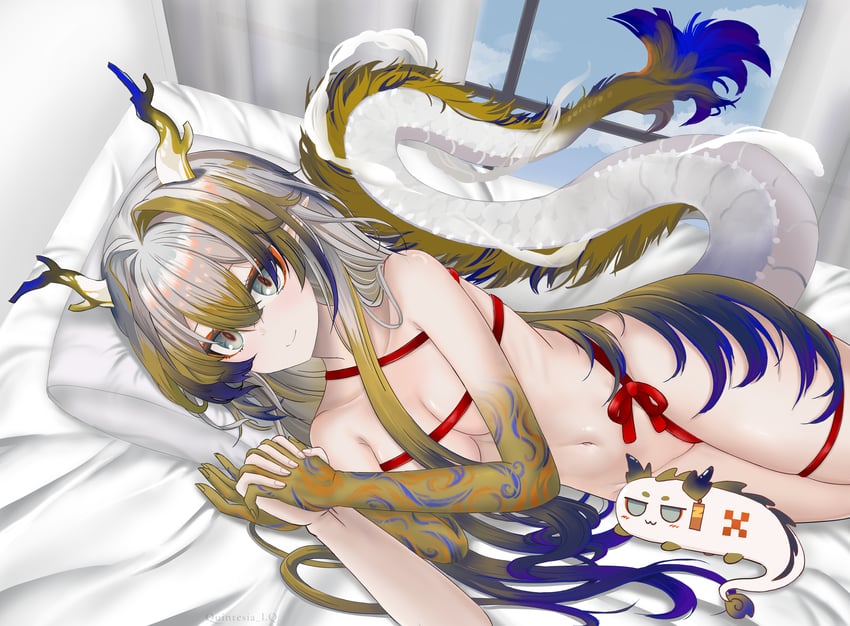 shu (arknights) drawn by quintesia_lq