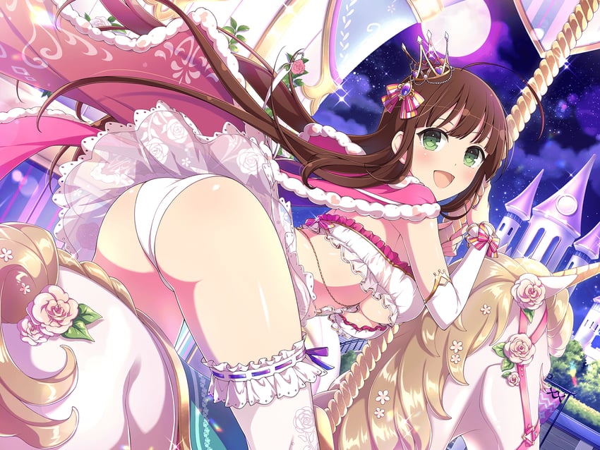 ui (senran kagura and 1 more) drawn by yaegashi_nan