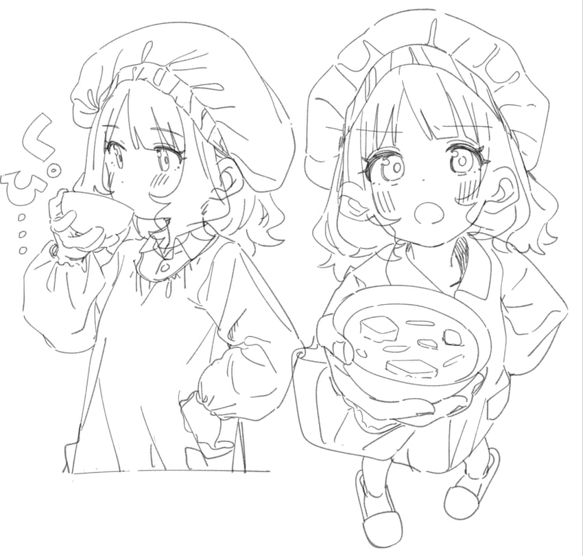 suou momoko (idolmaster and 1 more) drawn by meeeeeeco359