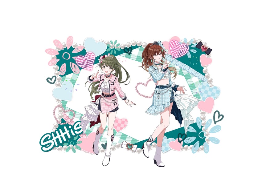 nanakusa nichika and aketa mikoto (idolmaster and 2 more)