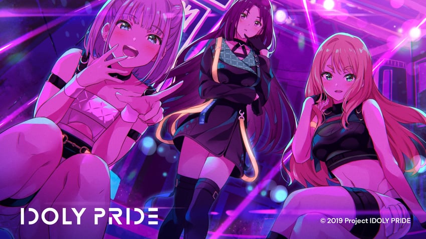 fran, kana, and miho (idoly pride) drawn by narumi_nanami